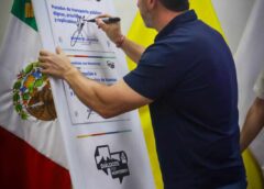 Firma Adrián de la Garza compromisos para regeneración de La Alameda y sus alrededores